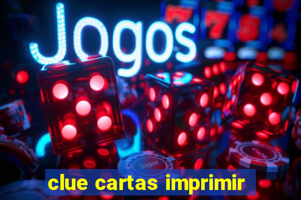 clue cartas imprimir